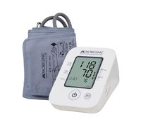 Mobiclinic®, Misuratore Pressione da Braccio, Ampio Display LCD, 90 Memorie, Media di 3 Misurazioni, Rilevamento dell'aritmia, Avviso di Movimento, Preciso, Tensimax