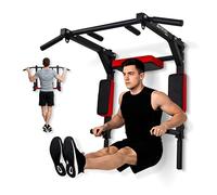 Mobiclinic®, Sbarra per Trazioni, 2 in 1, Struttura Reversibile per Dip, Trazioni e Addominali, Acciaio Rinforzato, Cuscino Posteriore e Supporti Imbottiti, 4 Ganci di Ancoraggio, Multifunzione, Q2