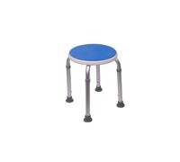 Mobiclinic®, Sgabello Bagno, Terminali Antiscivolo, Comoda Seduta in EVA, Sgabello da Doccia, Fino a 100 kg, Leggero e Resistente, Alluminio, Foco