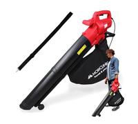 Mobiclinic®, Soffiatore, Aspiratore Trituratore di Foglie, 900w, 6 Velocità, Mobiclean, 3 in 1, Leggero, 35l, Marchio europeo, Soffiaggio 270 km/h, Per il Giardino, 220v, Tracolla
