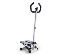 Mobiclinic®, Stepper con Manubrio, Altezza Regolabile, Monitor LCD, Intensità Regolabile, Pedali Antiscivolo, Macchina Step-by-Step, Compatta, Esercizi a Casa, Step-Pro