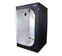 Mobiclinic®, Tenda per coltivazione indoor, 120x120x200cm, Growbox, Premium mylar 97% reflective, Idroponica, Impermeabile, Fondo rimovibile, Tessuto di nylon spesso, Struttura robusta, Grow tent