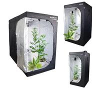 Mobiclinic®, Tenda per coltivazione indoor, Growbox, Premium mylar 97% reflective, Idroponica, Impermeabile, Fondo rimovibile, Tessuto di nylon spesso, Struttura robusta, Grow tent