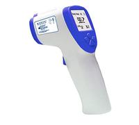 Mobiclinic®, Termometro digitale, To-01, Marchio europeo, Sensore a infrarossi, Marcatura ce, Allarme febbre, Lettura, Lcd display, Colore blu