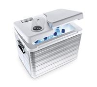 Mobicool Q40 AC/DC - Frigorifero Portatile Elettrico in Alluminio, 39 L, 12 V e 230 V per Auto, Camion, Barche, Camper e Prese, Alloggiamento in Alluminio
