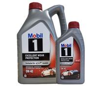 Mobil 1 C40 Gt 0W-40 5 + 1 Litro Porsche Gt- 40, Olio Gt 911 GT3 718 GT4 Cayma