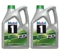 MOBIL 1 ESP 0W-30 5L + 5L = 10L Olio Motore Porsche C30 Approvato 10 Litri