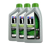 MOBIL 1 ESP 5W-30 Olio Motore VW 50400, BMW LL-04, MB 229.51, 3x1 Litro