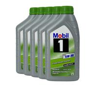 MOBIL 1 ESP 5W-30 Olio Motore VW 50400, BMW LL-04, MB 229.51, 5x1 Litro