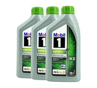 MOBIL 1 Esp X2 0W-20 Olio Motore Dexosd, MB 229.71, VW 50800, VW 50900, 1 Litro