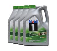 MOBIL 1 Esp X2 0W-20 Olio Motore Dexosd, MB 229.71, VW 50800, 50900, 4x5 Litro