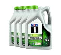 MOBIL 1 Esp X2 0W-20 Olio Motore Dexosd, MB 229.71, VW 50800, 50900, 4x5 Litro