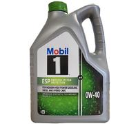 MOBIL 1 Esp X4 0W-40 Olio Porsche A40, C40, VW 511 00, MB 229.51,4x5 Litro
