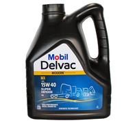 MOBIL DELVAC MODERN 15W40 SUPER DEFENSE V4 MX DA 4 LITRI OLIO PER MOTORI DIESEL
