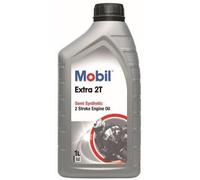 Mobil Extra 2T - Olio motore semi-sintetico da 1 l