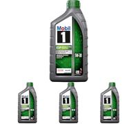 MOBIL Olio motore 1 5W-30 Olio 1 L (Confezione da 4)