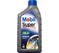 MOBIL Super 1000 X1 15W-40 Olio Motore VW 50101 50500, MB 229.1, Api Cf, 3x1 Lt.