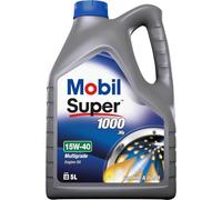 MOBIL Super 1000 X1 15W-40 Olio Motore VW 50101 50500, MB 229.1, Api Cf, 4x5 Lt.