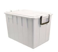 Contenitore Foodbox con coperchio - 58x38x38 - 60 L - PPL riciclabile - Bianco