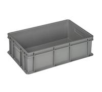 Mobil Plastic - 4417-GRI - Cassa industriale Europa - 60 x 40 x 17 cm - 32 L - PP - grigio - Mobil Plastic - 102651 - Conf. da 1 Pz. - 4417-GRI