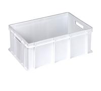 Mobil Plastic - 4422-N - Cassa alimentare Europa - 60 x 40 x 22 cm - 42 L - HDPE - neutro - Mobil Plastic - 102656 - Conf. da 1 Pz. - 4422-N