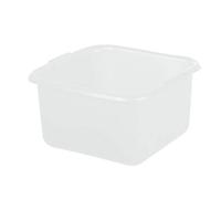 Mobil Plastic - Bacinella/Bagno Quadro in plastica 30x30 per Alimenti - Bianco Neutro