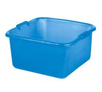 Mobil Plastic - Bacinella/Bagno Quadro in plastica 32x32 - Azzurro