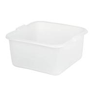 Mobil Plastic - Bacinella/Bagno Quadro in plastica 32x32 per Alimenti - Bianco Neutro