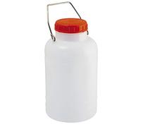 Mobil Plastic - Bidone Collo Largo 5 Litri in plastica per Alimenti - Bianco