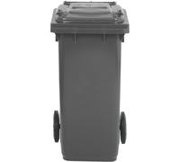 Bidone monocolore a due ruote per raccolta differenziata - 120 litri