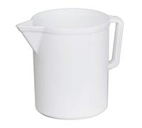 Mobil Plastic - Caraffa alimentare graduata da 3 litri - bianco