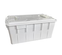 Contenitore Foodbox con coperchio - 58x38x26 - 40 L - PPL riciclabile - Bianco