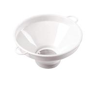 Mobil Plastic - Imbuto cola latte alimentare diametro 27 cm con filtro - bianco