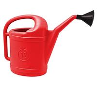 Mobil Plastic innaffiatoio in plastica Rosso con riserva d'Acqua 12 Litri