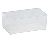 Mobil Plastic Vaschetta plastica milleusi M6 trasparente per cassettiera MOPLA