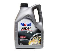 MOBIL Super 2000 X1 10W-40 Olio Motore VW 50101, MB 229.1, Api Cf, 2x5 Litro
