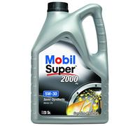 MOBIL Super 2000 X1 Olio motore 5W-30 Olio parzialmente sintetico Olio 5L 153536