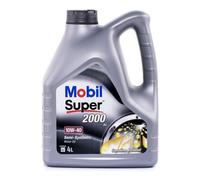 MOBIL Super 2000 X1 Olio motore 10W-40 Olio parzialmente sintetico Olio 4L