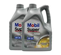 MOBIL Super 3000 Formula V 5W-30 Olio Motore BMW Longlife-04, MB 229.51,4x5 Lt.