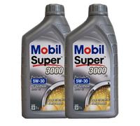 Mobil Super 3000 X1 Formula Fe 5W-30 Olio Ford Acea A5/B5 Wss- 913 2x1 Litro