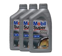 MOBIL Super 3000 X1 Formula Fe 5W-30 Olio Motore Ford WSS-M2C913-D, 5x1 Litro