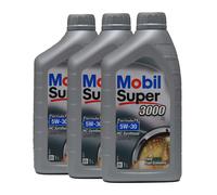 MOBIL Super 3000 X1 Formula Fe 5W-30 Olio Motore Ford WSS-M2C913-D, 3x1 Litro
