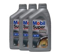 MOBIL Super 3000 X1 Formula Fe 5W-30 Olio Motore Ford WSS-M2C913-D, 5x1 Litro