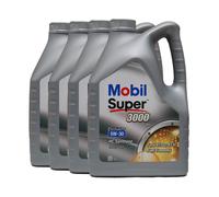 MOBIL Super 3000 X1 Formula Fe 5W-30 Olio Motore Ford WSS-M2C913-D, 4x5 Litro