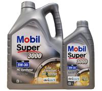 MOBIL Super 3000 Xe 5W-30 Olio MB 229.31, 229.51, 229.52, dexos2, 4x5 Litro