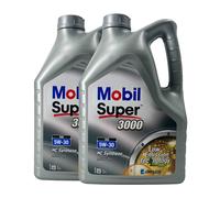 MOBIL Super 3000 Xe 5W-30 Olio MB 229.31, 229.51, 229.52, dexos2, 2x5 Litro