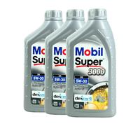 MOBIL Super 3000 Xe 5W-30 Olio MB 229.31, 229.51, 229.52, dexos2, 3x1 Litro