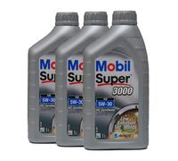 MOBIL Super 3000 Xe 5W-30 Olio MB 229.31, 229.51, 229.52, dexos2, 3x1 Litro