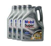 MOBIL Super 3000 Xe 5W-30 Olio MB 229.31, 229.51, 229.52, dexos2, 4x5 Litro