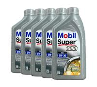 MOBIL Super 3000 XE1 5W-30 Olio Motore BMW Longlife-04, MB 229.52, 5x1 Litro
